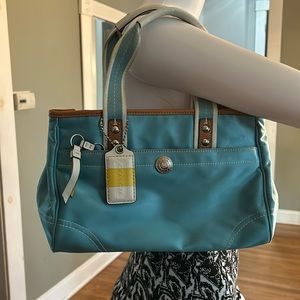 Coach nylon handbag